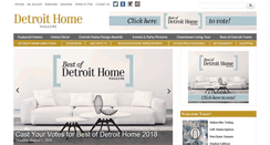 Desktop Screenshot of detroithomemag.com